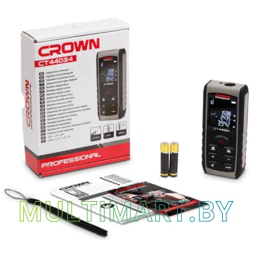 Лазерный дальномер Crown CT44034 картинка 5